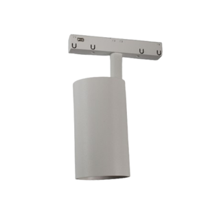 Lámpara de Riel Magnética LED Comercial de 48V 12W 3000K 1020lm Blanca, Luces de Riel Magnéticas para Techo con Soporte - Product Image 3