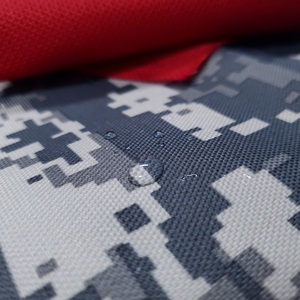 Tissu sergé TR Ripstop tout polyester pour les vêtements de sport et les costumes Impression camouflage à séchage rapide et revêtement en PU Techniques tissées pour les filles - Product Image 4