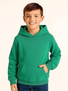 Sudadera con Capucha para Niños de Tacto Suave 100% Poliéster con Costuras Duraderas para Otoño, Uso Prolongado y Juego Activo - Product Image 6
