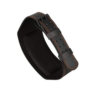 Cinturón de cuero para levantamiento de pesas personalizado, estampado Fitness personalizado para cinturón de cuero, cinturón para levantamiento de pesas para hombres y mujeres, fabricante - Product Image 2