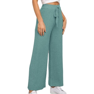 Pure Structure Design <b>Summer</b> Womens <b>Trouser</b> Breathable Elastic Waist Made for Easy Movement with Defined Shape Calm Formal Style - Product Image 5