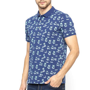 Impresión completa Turn Down Collar Hombres Polos Camisetas de fábrica Logotipo personalizado Impresión Sublimación Hombres Polos - Product Image 3