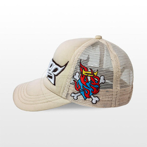 Custom Logo Embroidery Trucker Hat Mesh <b>Back</b> Baseball Hat for Men <b>Women</b> Streetwear Mesh Trucker Hat - Product Image 4