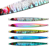 Leurre de pêche vertical en métal pour eau salée, robuste, pour gros poissons, à secouement lent et coulant, pour Black Bass, Bar, Zander, Saumon, 80g