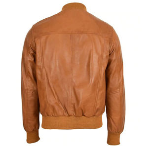 Nueva ropa de moda al por mayor se ve impresionante Slim Fit MA1 Hombres Chaqueta de bombardero de cuero de alta calidad Disponible a precio barato - Product Image 2