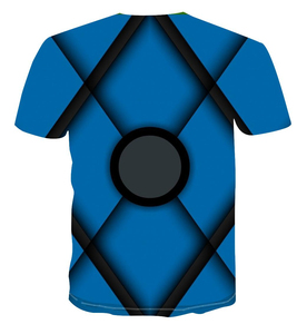 Mode hommes blockbuster coton T-shirt surdimensionné o-décolleté lâche goutte épaule grande taille base chemise à manches courtes boxy T-shirt - Product Image 4