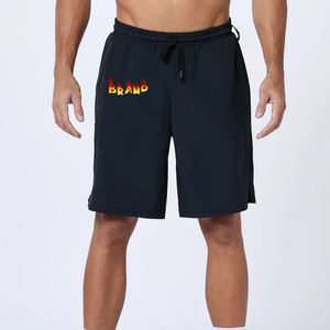 Vêtements d'été décontractés de qualité supérieure OEM/ODM Shorts pour hommes Shorts en micro tissu respirant DTG Shorts imprimés avec logo pour hommes - Product Image 1