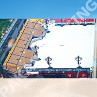 Banc de gymnastique de sièges de gradin à vendre sièges de tribune de stade pour les gymnases et les sites sportifs