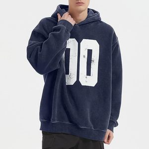 เสื้อฮู้ดโอเวอร์ไซส์สำหรับฤดูหนาวพิมพ์โลโก้ออกแบบได้ตามต้องการ - Product Image 3