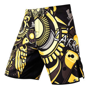 OEM Men's MMA <b>Shorts</b> Lightweight Full Sublimation Customizable Shrink-Proof Durable Quick Dry <b>Stretch</b> Fabric Martial Arts Wear - Product Image 3