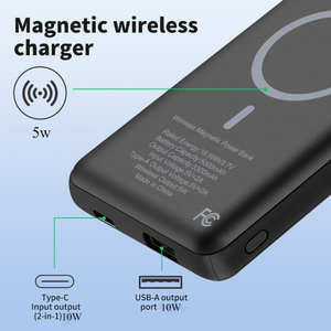 Nouvelle arrivée 2025, best-seller, batterie externe sans fil pour téléphone, 5000 mAh, batterie externe sans fil mini portable - Product Image 2