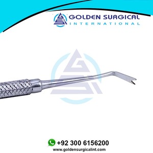ชุดเครื่องมือทันตกรรมแบบแคบเครื่องมือผ่าตัดสำหรับจัดฟันที่ปลายทั้งสองด้านทำจากสเตนเลสสตีลพร้อมเครื่องขูดโค้ง - Product Image 4