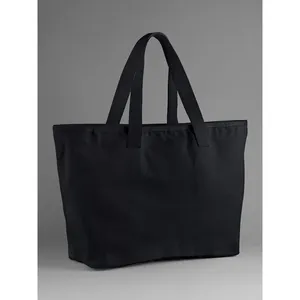 Sac fourre-tout promotionnel en toile robuste surdimensionné, sac de shopping personnalisé pour merchandising - Product Image 6