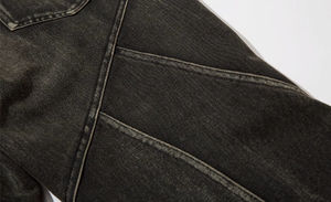 Alta calidad de primera calidad al por mayor nueva moda suelta recta lavado holgado hombres pantalones vaqueros casuales personalizados pantalones vaqueros - Product Image 5