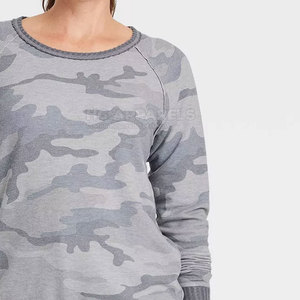 Ensemble de survêtement pour femme en tissu polaire respirant et à séchage rapide, avec logo personnalisé, design hiver, 2 pièces, long - Product Image 5