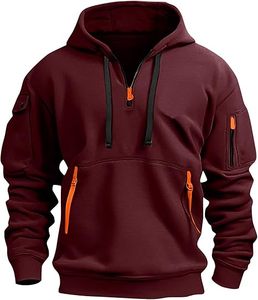 Sudadera con Capucha de Forro Polar Personalizada al por Mayor, Sudadera de Mezcla de Algodón, Sudadera Clásica Bordada para Hombre, Invierno 2024 - Product Image 1