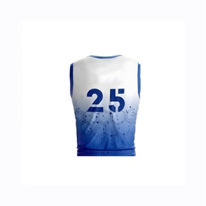 Ensembles d'uniformes de basket-ball unisexe sans manches sublimés gilet de basket-ball stretch de haute qualité avec short - Product Image 4
