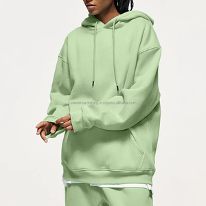 Sweat à capuche oversize pour femme de haute qualité, dernière collection, grande taille, respirant, avec fermeture éclair, motif 3D, technique de lavage à l'acide, face avant en polaire - Product Image 5