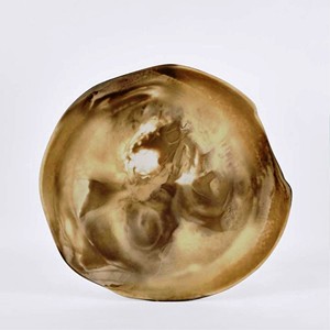 Bol en résine de forme ovale, poli, vaisselle décorative, écologique, origine Uttar Pradesh, passe au lave-vaisselle, usage domestique - Product Image 1