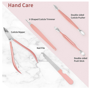 12 Pcs Professional Manicure Pedicure Kit Stainless Steel <b>Nail</b> <b>Clippers</b> Tools High Quality Customizable Women Grooming Travel - Product Image 3