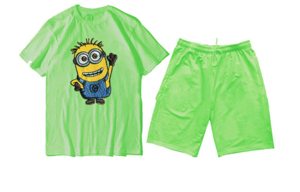 Conjunto de pantalones cortos para correr de dos piezas para hombre, verano 2025, logotipo con estampado personalizado para hombre, 2 conjunto corto de dos piezas, camiseta y conjunto corto para hombre, OEM - Product Image 4