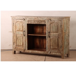 Modern Wooden <b>Sideboard</b> Buffet Cabinet with Multi Functional <b>Storage</b> and Display Shelves for Living Room Dining Room Home Use - Product Image 1