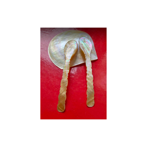 GOOD <b>SALE</b> MOTHER of PEARL SPOON - <b>SEASHELL</b> SPOON WITH UNIQUE ENGRAVED TECHNOLOGY and <b>SALE</b> OFF LOW PRICE HOT KITCHEN ITEM 2024 - Product Image 5