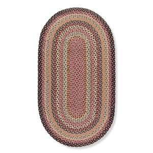 Tapis ovale en jute naturelle, tissé à la main, matériau écologique, décoration intérieure durable avec tapis et coussinets chauds - Product Image 1