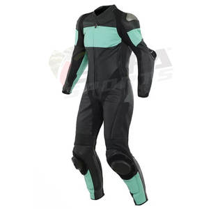 Combinaison de moto de course personnalisée pour hommes professionnels Nouveau style en cuir respirant de haute qualité avec caractéristiques réglables Vêtements de sport - Product Image 6