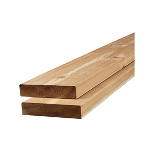 Planches de cèdre rouge occidental séchées au four, bois résistant à l'humidité, idéal pour les meubles, les lambris et les projets d'intérieur - Product Image 1
