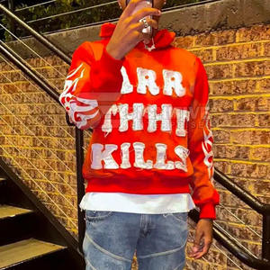 Chándal Desgastado para Hombre con Diseño Rasgado, Perfecto para Salidas Informales y Estilo de Vida Activo - Product Image 3