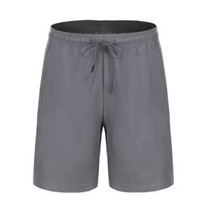 Pantalones cortos de entrenamiento de gimnasio para hombre 100% algodón cristal sólido secado rápido transpirable culturismo levantamiento de pesas - Product Image 4