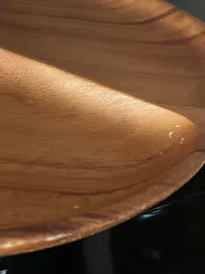 Lujoso soporte para pasteles y servir de acero inoxidable con forma rectangular Diseño personalizado con marco recubierto de polvo negro y tapa de mármol - Product Image 5