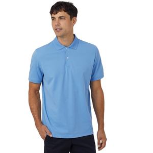 Polo pour homme de qualité supérieure, uni, décontracté, personnalisable avec logo, simple, pour hommes - Product Image 1