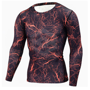 Rashguard de compression pour hommes de haute qualité 2026, design personnalisé - Product Image 1