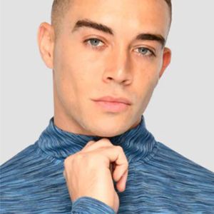 Pull zippé à manches longues pour hommes 1/4 Performance Running Top Athletic Quarter Zip top - Product Image 6