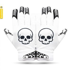 Guantes de Fútbol Americano Personalizables SAMAVIA, Agarre Cómodo, Logotipo Personalizado, Secado Rápido, Unisex, para Adultos, Clubes, Equipos, 100% - Product Image 1