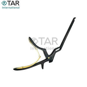 Venta al por mayor mejor precio Kerrison bayoneta negro Rongeur 45 grados laminectomía reutilizable ortopédico neuroquirúrgico instrumentos médicos - Product Image 3