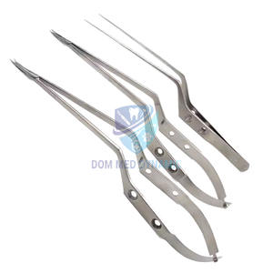 Ensemble d'instruments micro-chirurgicaux en acier, ciseaux Castroviejo Yasargil pour ophtalmologie manuelle, avec sécurité MOL - Product Image 6