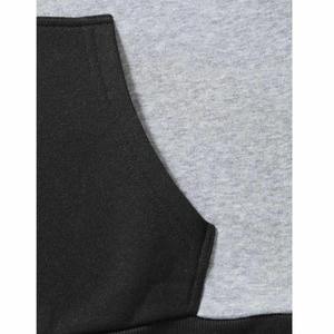 Pull surdimensionné 2025 sweat à capuche 100% coton lourd solide Logo personnalisé hommes imperméable hiver - Product Image 6