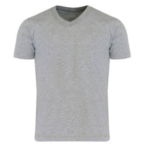 T-shirts personnalisés pour hommes en gros, col rond, coton biologique, polyester/coton, vêtements décontractés - Product Image 1