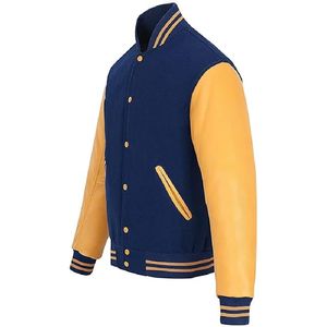 Buena calidad Varsity Baseball Jacket Bomber Jacket Casual Custom Outdoor Jacket College, Baseball, chaqueta para hombres - Product Image 2