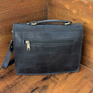 Custom Fashion Classic Full Grain Cow Leather Crossbody Bag Premium Quality Genuine Leather Luxury Ladies Top Handle Handbag - Product Image 5