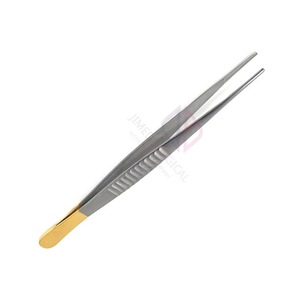 คีมจับเนื้อเยื่อหลอดเลือด DeBakey ขนาด 15 ซม. ผลิตจากเหล็กกล้าไร้สนิมเยอรมัน ทนทาน ใช้สำหรับการผ่าตัดด้วยมือ ได้รับการรับรองมาตรฐาน CE สำหรับการผ่าตัดที่ต้องการความแม่นยำ - Product Image 3