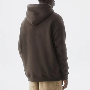 Sweat-shirt à capuche pour hommes, coupe ample, manches longues, confortable et respirant, tenue décontractée, coton mélangé - Product Image 4