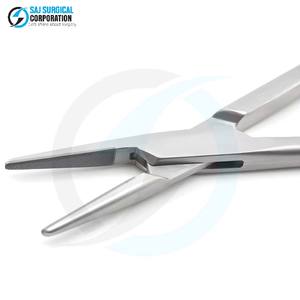 Steel Manual Debakey Needle <b>Holder</b> Precision Surgical Instrument for <b>Controlled</b> Needle Handling in Delicate Medical Procedures - Product Image 5
