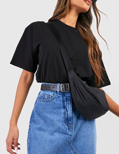 Wholesale Custom Made T-shirt Custom Printed Logo 100% Cotton Crop <b>Top</b> Oversized Short Sleeve Down Shoulder T-shirts for Women - Product Image 2