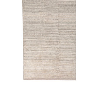 Alfombra Grande de Lana Tejida a Mano Tesoro, Color Marfil, Rectangular, para Entrada, Dormitorio, Hecha a Mano, Hwl-419 - Product Image 4