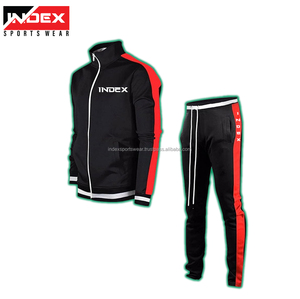 Conjuntos de ropa deportiva informal para hombre, de 2 piezas sudadera con cremallera de invierno y pantalones de chándal, chándal de primavera y otoño - Product Image 5