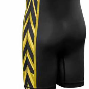 Traje de levantamiento de pesas sublimado al por mayor de alta calidad y camiseta de lucha de moda unisex 2024 - Product Image 4